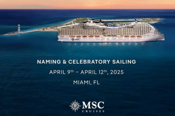 MSC WORLD AMERICA - PREDAJ 9. - 12. APRÍLA 2025